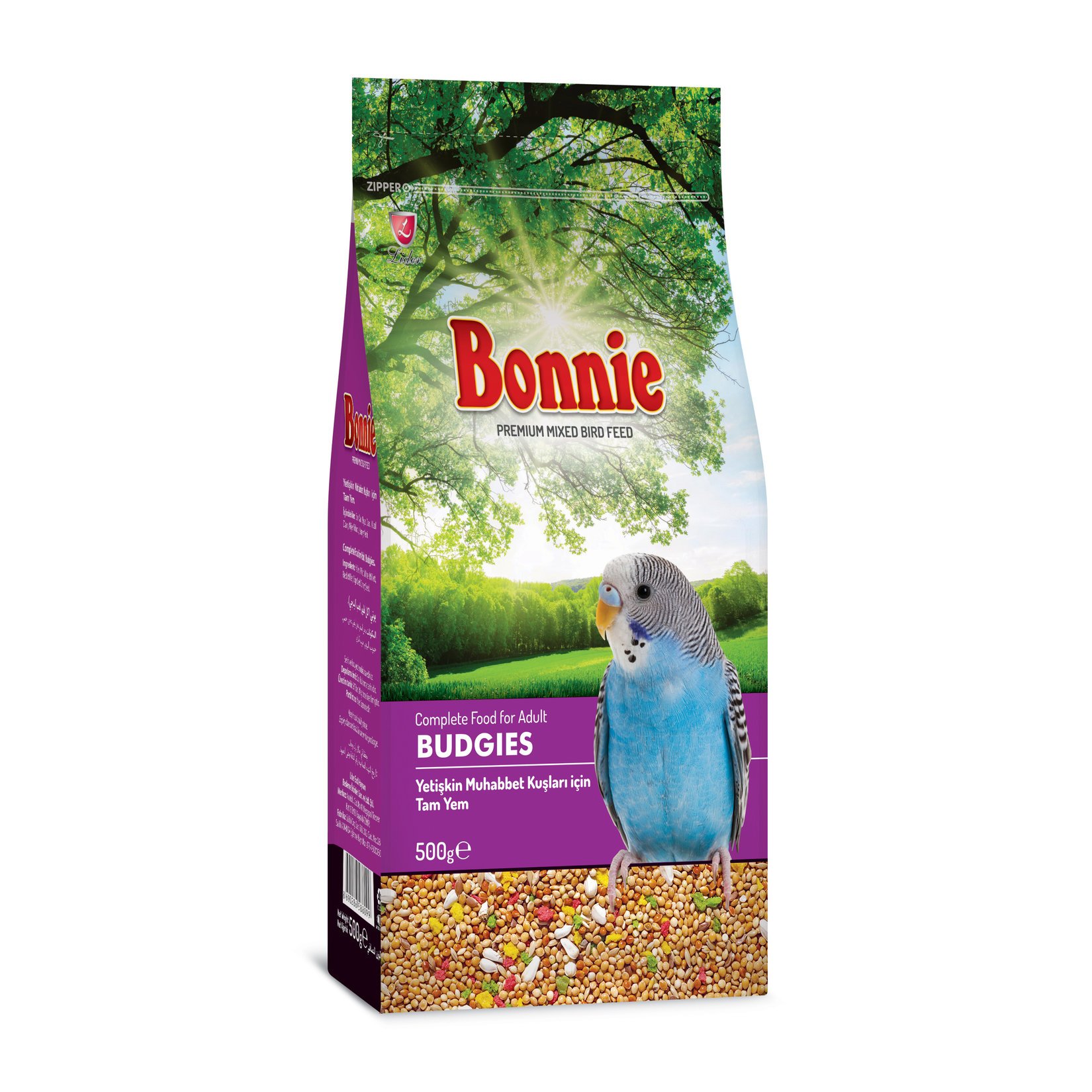 Bonnie Muhabbet Kuşu Yemi 500 G