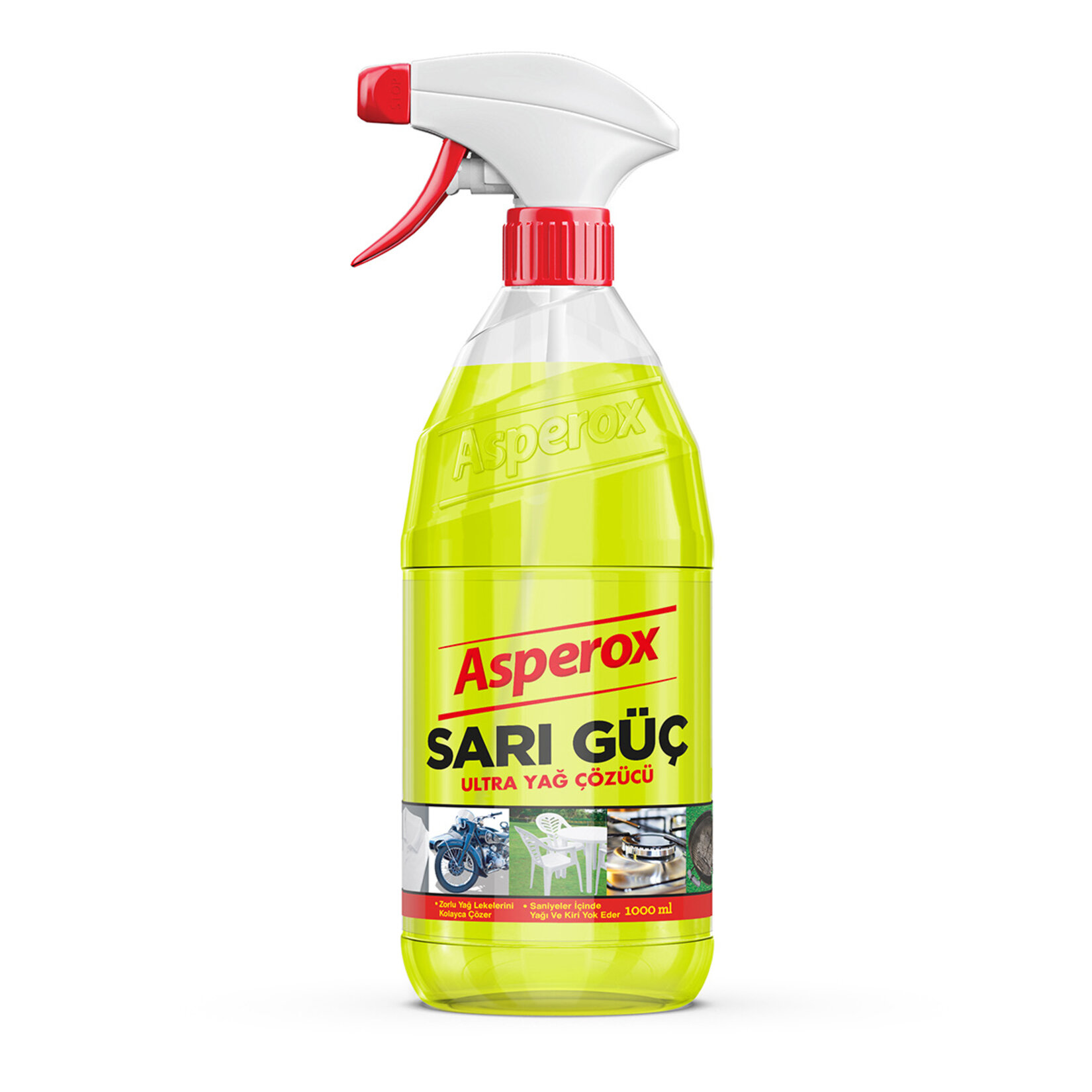 Asperox Sarı Güç Sprey 1 L