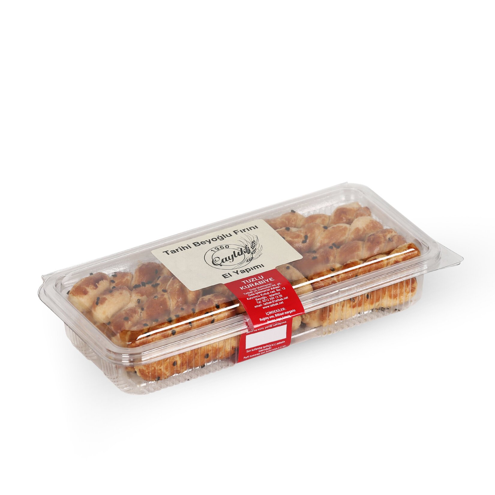 Çaylık Tarihi Beyoğlu Fırını Tuzlu Kurabiye 250 G