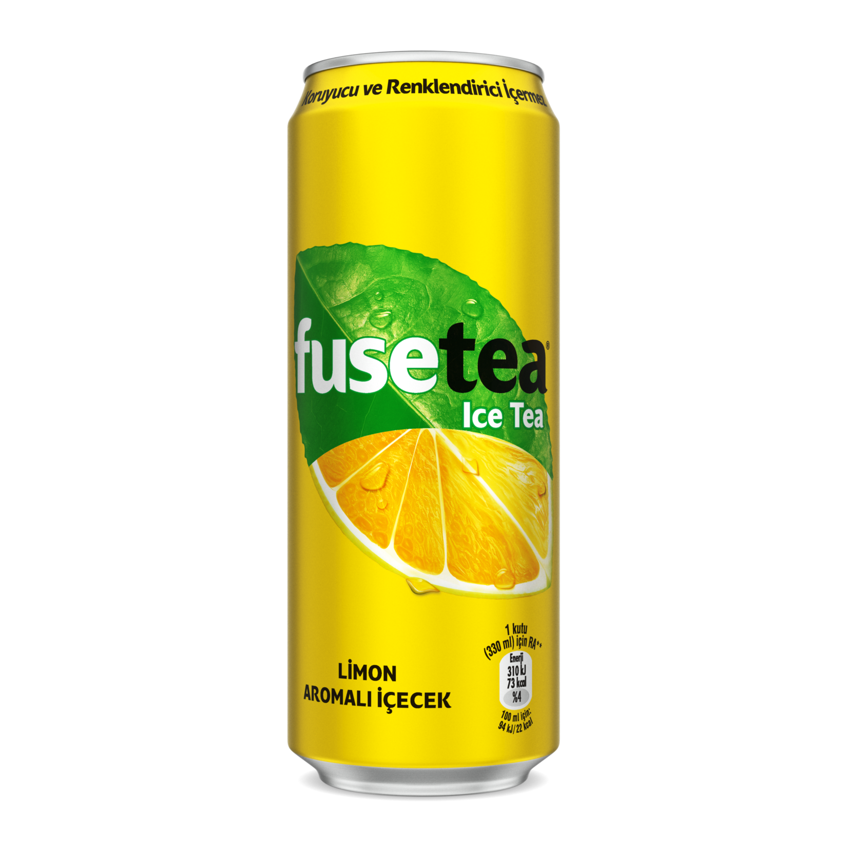 Fuse Tea Limon Aromalı Soğuk Çay Kutu 330 ML