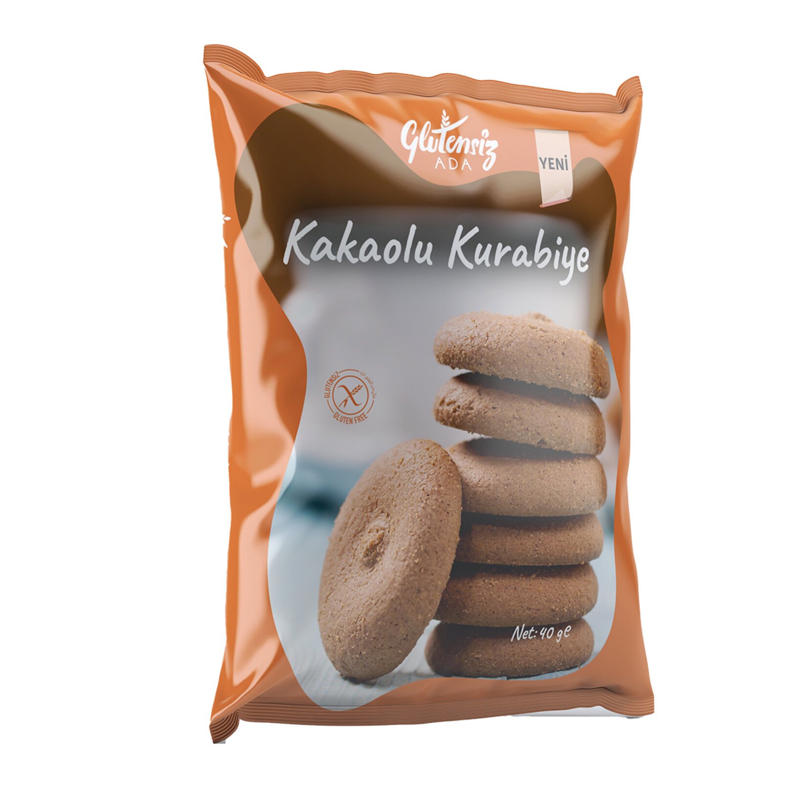 Glutensiz Ada Kakaolu Kurabiye 40 G