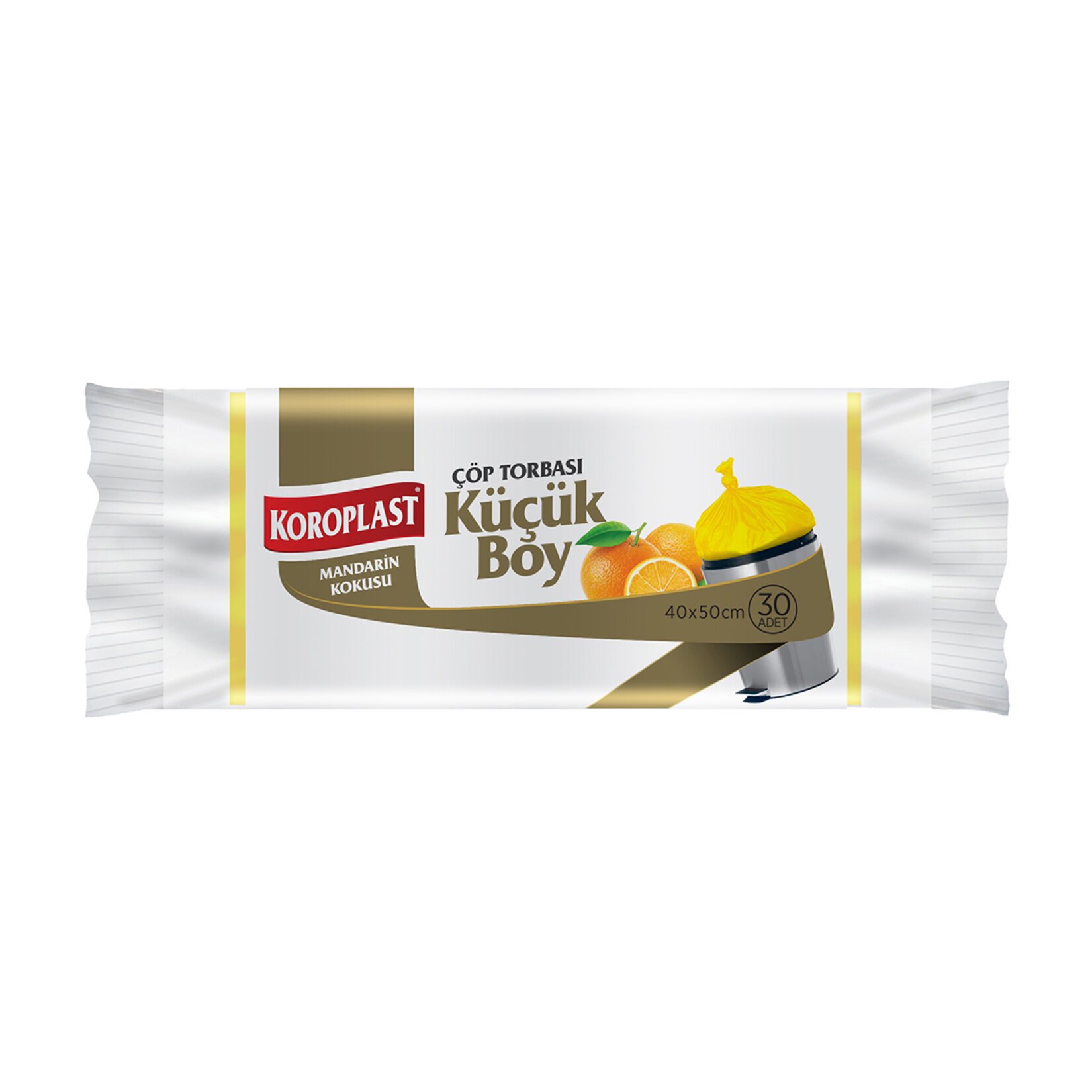 Koroplast Mandarin Çöp Torbası Küçük Boy 30'lu