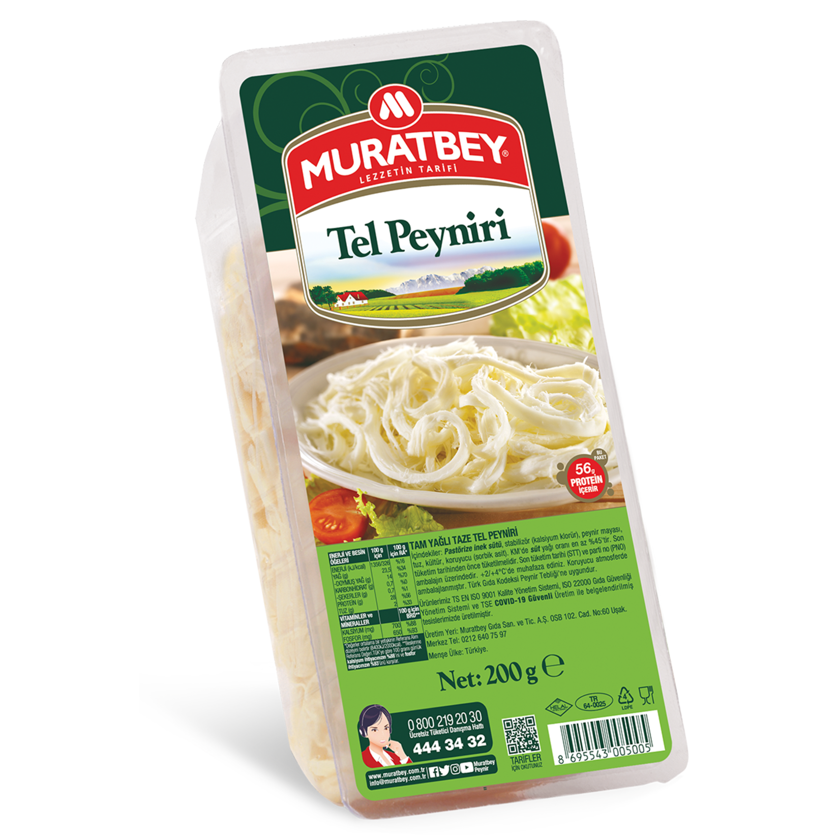 Muratbey Tel Peyniri 200 G