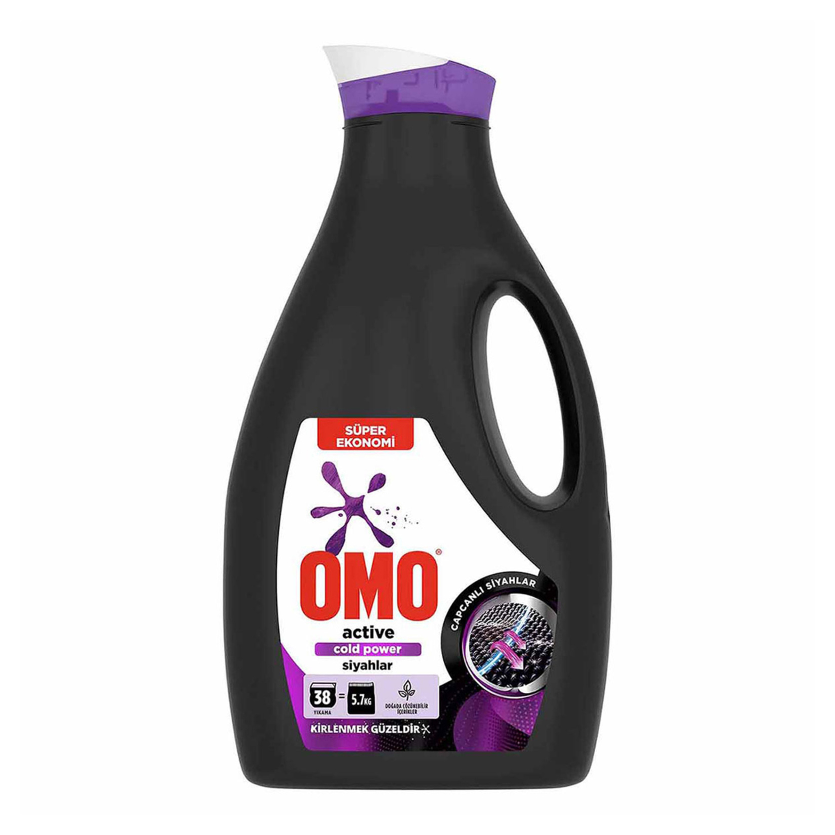 Omo Sıvı Siyah 38 Yıkama 2.47 L