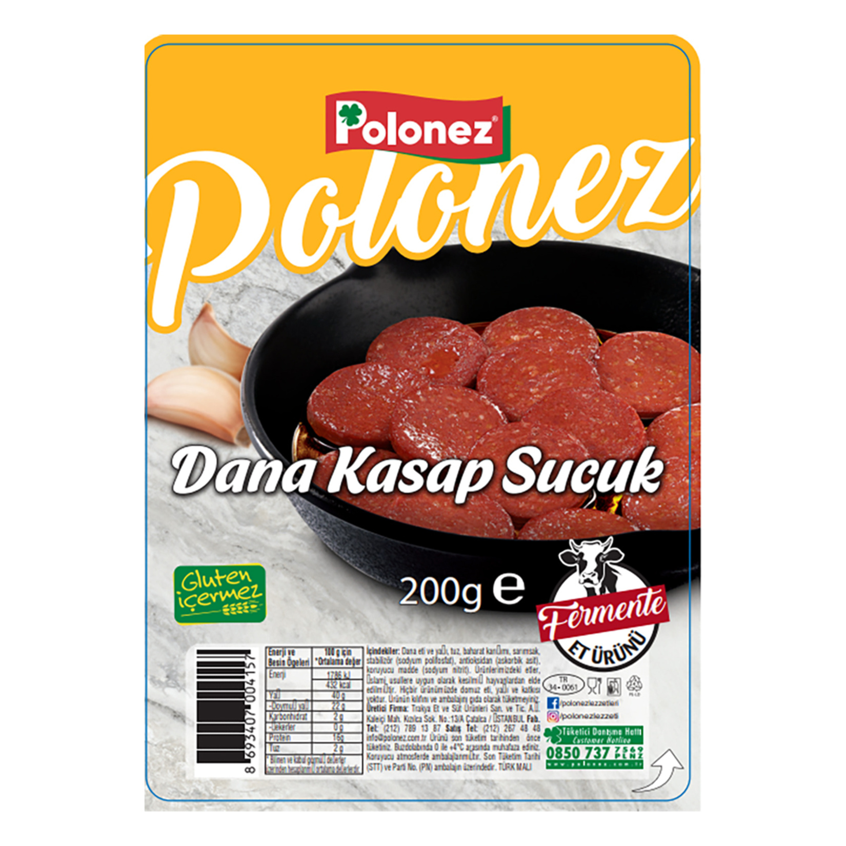 Polonez Fermente Kangal Sucuk 200 G